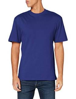 Urban Classics Herren T-Shirt Tall Tee, Oversized T-Shirt für Männer, Baumwolle, gerippter Rundhals, bluepurple, XXL von Urban Classics