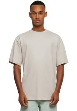 Urban Classics Herren T-Shirt Tall Tee, Oversized T-Shirt für Männer, Baumwolle, gerippter Rundhals, cloud, 3XL von Urban Classics