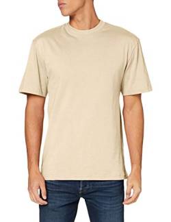 Urban Classics Herren T-Shirt Tall Tee, Oversized T-Shirt für Männer, Baumwolle, gerippter Rundhals, concrete, XL von Urban Classics