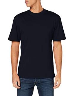 Urban Classics Herren T-Shirt Tall Tee, Oversized T-Shirt für Männer, Baumwolle, gerippter Rundhals, navy, 6XL von Urban Classics