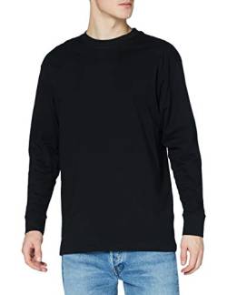 Urban Classics Herren Tall Tee L/S Langarmshirt, Schwarz, XL EU von Urban Classics