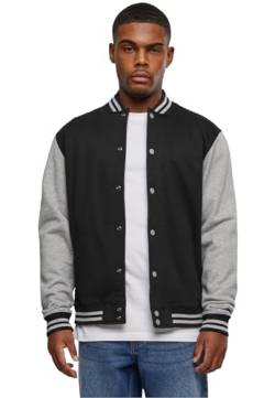 Urban Classics Herren Übergangsjacke Sweatjacke 2-tone College-Sweatjacket, zweifarbige College Jacke für Männer, erhältlich in verschiedenen Farben, Größen XS-5XL von Urban Classics