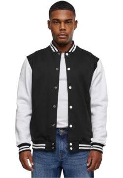 Urban Classics Herren Übergangsjacke Sweatjacke 2-tone College-Sweatjacket, zweifarbige College Jacke für Männer, erhältlich in verschiedenen Farben, Größen XS-5XL von Urban Classics