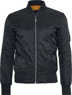 Urban Classics Herren Urban Classics Herren Basic Bomber Jacket Jacke, Schwarz (Black 7), S EU von Urban Classics