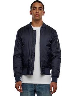 Urban Classics Herren Urban Classics Pánská Basic Bomber Jacket Jacke, Marineblau (155), M EU von Urban Classics