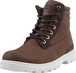 Urban Classics Herren Winter Chukka Boots, Braun (Brown/Darkbrown) von Urban Classics