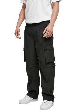 Urban Classics Herren Zip Away Pants Hose, Black, XL von Urban Classics