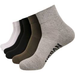 Urban Classics - High Sneaker Unisex Socken 6er Pack von Urban Classics