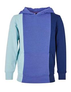 Urban Classics Jungen Kapuzenpullover Boys Tripple Hoody Oceanblue/purpleday/spaceblue 158/164 von Urban Classics