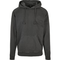 Urban Classics Kapuzenpullover - Overdyed Hoody - S - für Männer - Größe S - schwarz von Urban Classics