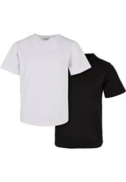 Urban Classics Kinder T-Shirt Boys Organic Basic Tee 2-Pack, 2er Pack T-Shirt für Jungen, Bio-Baumwolle, erhältlich in vielen Farben, Größen 110/116 - 158/164 von Urban Classics