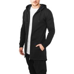 Urban Classics - LONG PARKA Sweat Zip Hoody von Urban Classics