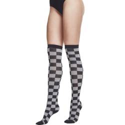 Urban Classics Ladies - CHECKER Kniestrümpfe Overknee Socken von Urban Classics