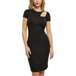 Urban Classics Ladies - Cut Out Kleid schwarz von Urban Classics