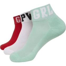 Urban Classics Ladies - GIRL POWER Socken 3er Pack von Urban Classics