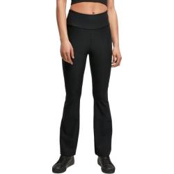 Urban Classics Ladies - High Waist Rib Boot Cut Leggings von Urban Classics