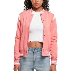 Urban Classics Ladies - INSET College Sweat Jacke von Urban Classics