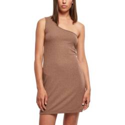 Urban Classics Ladies - One Shoulder Rib Kleid von Urban Classics