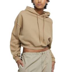 Urban Classics Ladies - Oversized Cropped Heavy Hoody von Urban Classics