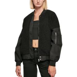 Urban Classics Ladies - Oversized Sherpa Bomber Jacke von Urban Classics