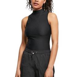 Urban Classics Ladies - Rib Turtleneck Body schwarz von Urban Classics