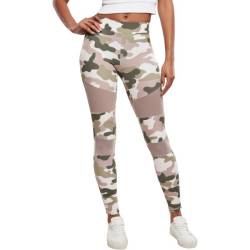 Urban Classics Ladies - TECH MESH Fitness Leggings tarn camo von Urban Classics