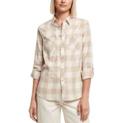 Urban Classics Ladies - TURNUP FLANELL Holzfäller Hemd von Urban Classics