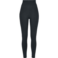 Urban Classics Leggings - Ladies High Waist Leggings - XS bis 5XL - für Damen - Größe XL - schwarz von Urban Classics