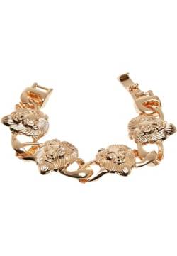 Urban Classics Lion Bracelet, gold, S/M von Urban Classics