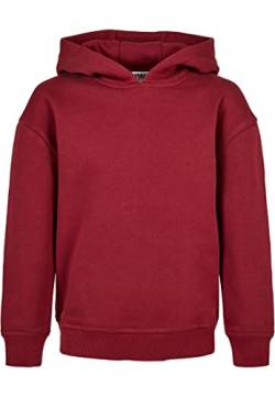 Urban Classics Mädchen Girls Organic Hoody Kapuzenpullover, Burgundy, 146-152 von Urban Classics