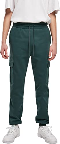 Urban Classics Men's Cargo Sweatpants Pants, Bottlegreen, L von Urban Classics