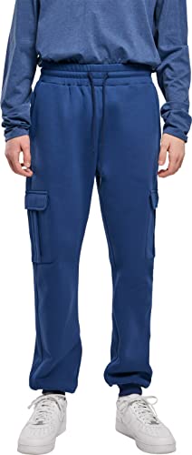 Urban Classics Men's Cargo Sweatpants Pants, spaceblue, L von Urban Classics