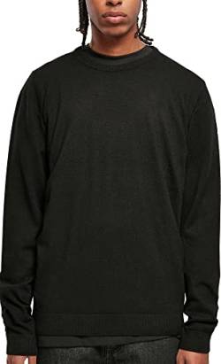 Urban Classics Men's TB5544-Eco Mix Sweater Sweatshirt, Black, M von Urban Classics