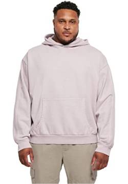 Urban Classics Men's Heavy Terry Garment Dye Hoody Sweatshirt, Lilac, XXL von Urban Classics