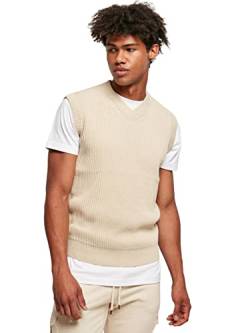 Urban Classics Men's Knit Slipover Pullover Sweater, softseagrass, 4XL von Urban Classics