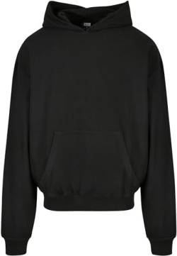 Urban Classics Men's TB5504-Rib Terry Boxy Hoody Sweatshirt, Black, M von Urban Classics