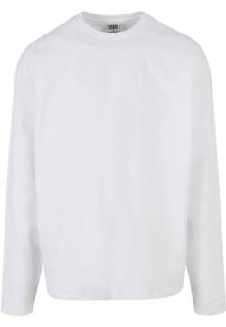 Urban Classics Men's TB5563-Ultra Heavy Oversized Longsleeve T-Shirt, White, XL von Urban Classics