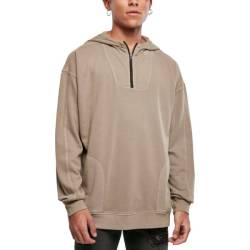 Urban Classics - Overdyed Camp Troyer Oversized Hoody von Urban Classics