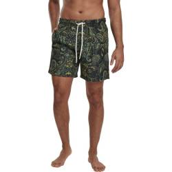 Urban Classics - PAISLEY Swim Badeshorts multi von Urban Classics