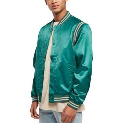 Urban Classics - Satin College Varsity Jacke von Urban Classics