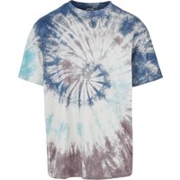 Urban Classics T-Shirt - Oversize Tie Dye Tee - S bis 3XL - für Männer - Größe L - altweiß von Urban Classics