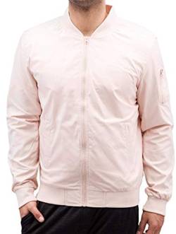 Urban Classics TB1258 Light Bomber Bomberjacke, Mehrfarbig (light pink 760), Gr. X-Large von Urban Classics