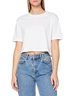 Urban Classics TB1555 Damen T-Shirt Ladies Short Oversized Tee White, L von Urban Classics