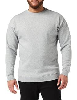 Urban Classics TB1591 Herren Pullover Sweat Crewneck Grau (Grey 111), Large von Urban Classics