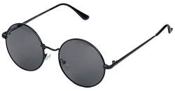 Urban Classics Unisex 107 Sunglasses UC Sonnenbrille, Black/Black, one Size von Urban Classics
