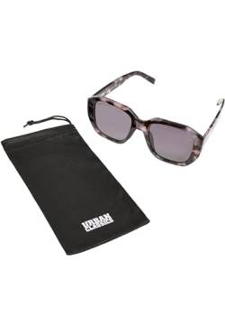 Urban Classics Unisex 113 Sunglasses UC Sonnenbrille, Grey Leo/Black, one Size von Urban Classics