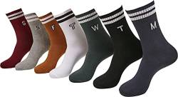 Urban Classics Unisex College Letter 7-Pack Socken, Multicolor, 35-38 von Urban Classics