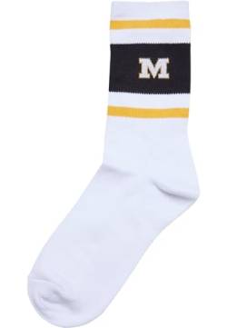 Urban Classics Unisex College Team Socks, californiayellow/Black/White, 39-42 von Urban Classics