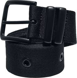 Urban Classics Unisex Eyelet Belt Gürtel, Black, S/M von Urban Classics