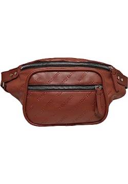 Urban Classics Unisex Gürtel-Tasche Imitation Leather Shoulder Bag Accessoire, Brown von Urban Classics